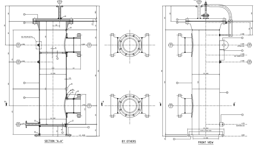 Basket Filters with Phenolic Lining